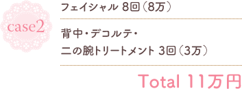 ダイヤモンドピール50代の事例